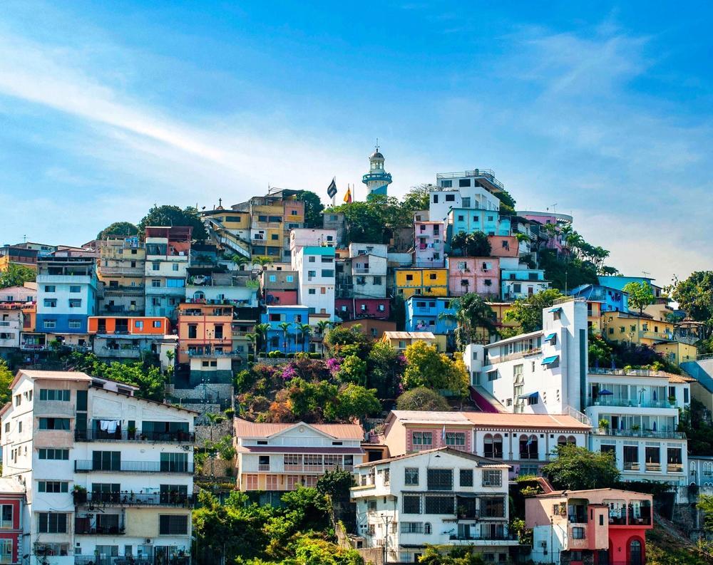 Map of The Americas & Caribbean