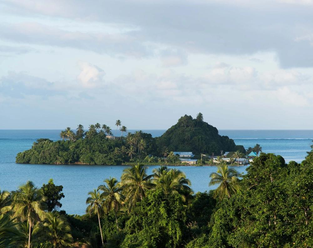 Map of South Pacific